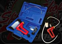 Brake bleeding vacuum pump