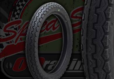 Tyre. Dunlop. 3.00 x 18"