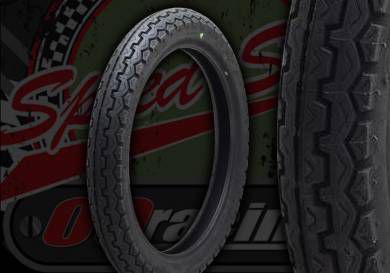Tyre. Dunlop. 3.00 x 18"
