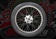Wheel. Rear. Suitable for use with Ace 50 or 125.