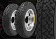 Wheel kit. 8". Steel rims. Michelin S83 Tyre
