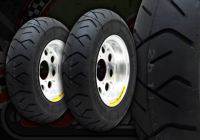 Wheel kit. 8". Alloy rims. Wide. Streched. Heidenau tyres