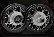 Wheel rear pit bike drum brake XR style 10"