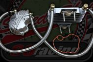 Oil cooler kit. ACE 125/150. Universal CG style