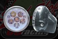 Head lamp LED 6 Spot wit 2 side LED 6