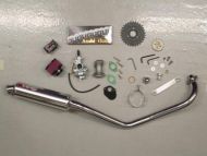 Derestriction kit. (72/90/110). Alloy Up swept. Suitable for Monkey