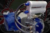 Cooler kit. oil. manifold Twin row. Round. Compact. Efficient.