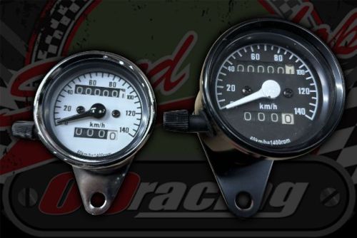 Clock. Speedo. 60mm. Black or white face. 140 Km/h