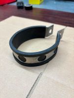 Silencer. Strap stainless oval common size 68mm x 90mm
