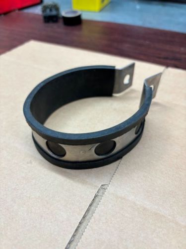 Silencer. Strap stainless oval common size 68mm x 90mm