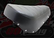 Seat. Monkey. Black vinyl leather effect.  MARKS Standard replacement suitable for use with Monkey