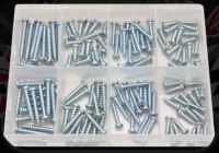 Panhead self tappers screws assorted sizes between 3x12 - 4x40mm.