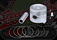 Piston. C90 47mm or 48mm stock dish top 12v style
