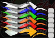 Plastics pro flex kits CRF50 Pitbike style only orange and green