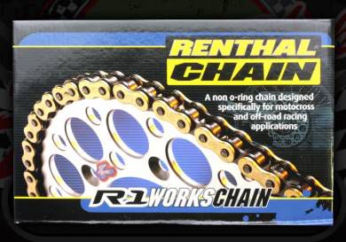 Chain. 420 or 428 pitch. 130 link. Renthal