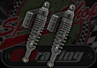 Shocks. 330mm. Stealth. Black. Heavy weight spring