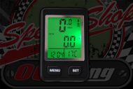Speedo. universal bar mounted with back light
