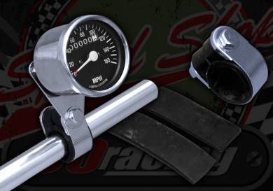 Bracket. Speedo or Rev counter. Handle bar. 7/8th (22mm) or 1