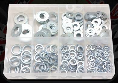 STEEL WASHERS PACK (210PCE)