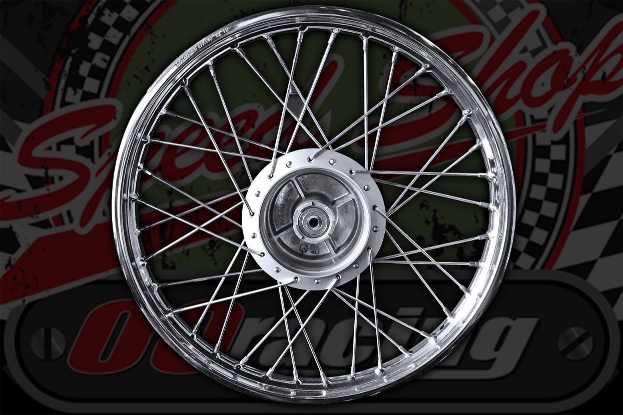 10mm Spindle Front Wheel C90 Cub up to 1995 Rim 1.20 x 17 